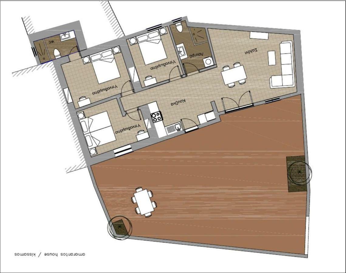 Amarantos House Villa Kissamos Luaran gambar